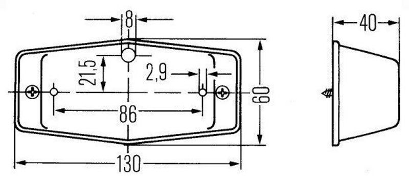 Double Burner (Vit / Orange / Vit & Röd)