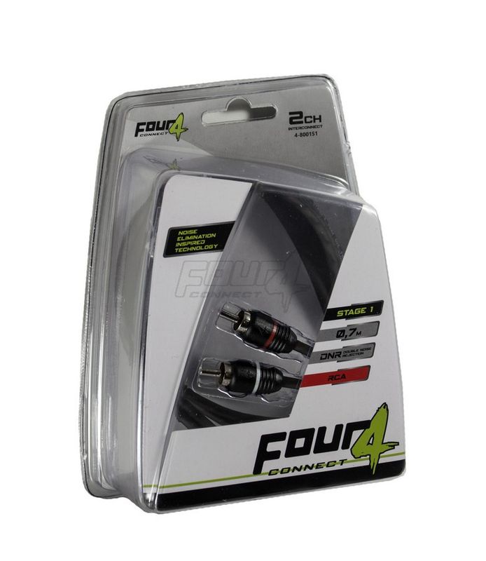 4Connect 4-800151 STAGE1 lågnivåkabel 0.75m