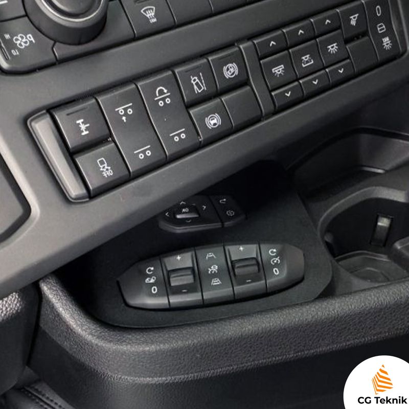 Rattknapp hållare: Scania NG