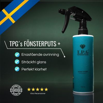 TPG Super Turismo - Fönsterputs+ med avrinning 75ml