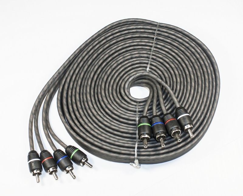 4Connect 4-800156 STAGE1 lågnivåkabel 5.5m, 4kanal