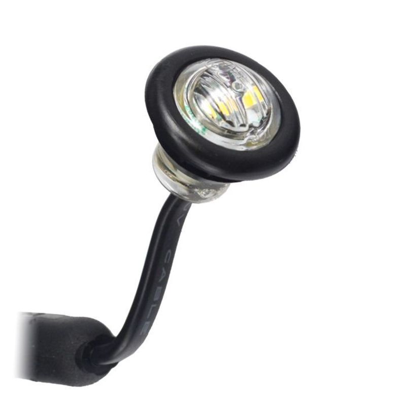 10-pack Pearl punktbelysning för infällnad (E-märkt, plan/rör, 12-24V)