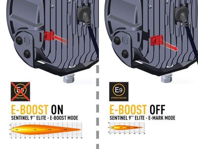 Lazer LED Sentinel 9" Elite med Positionsljus