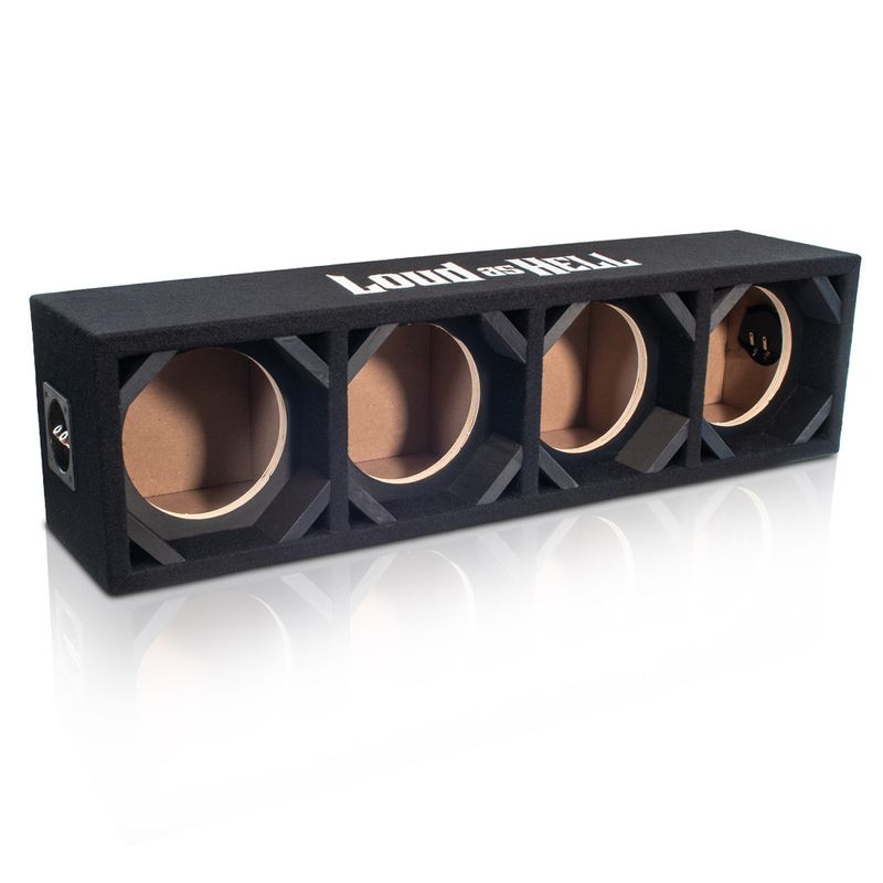 Loud as Hell 4x6.5" Kickplanka Svart