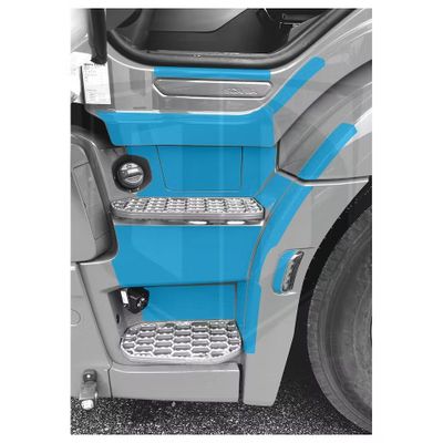 Instegsskydd Scania Next Generation P-serien - förarsida