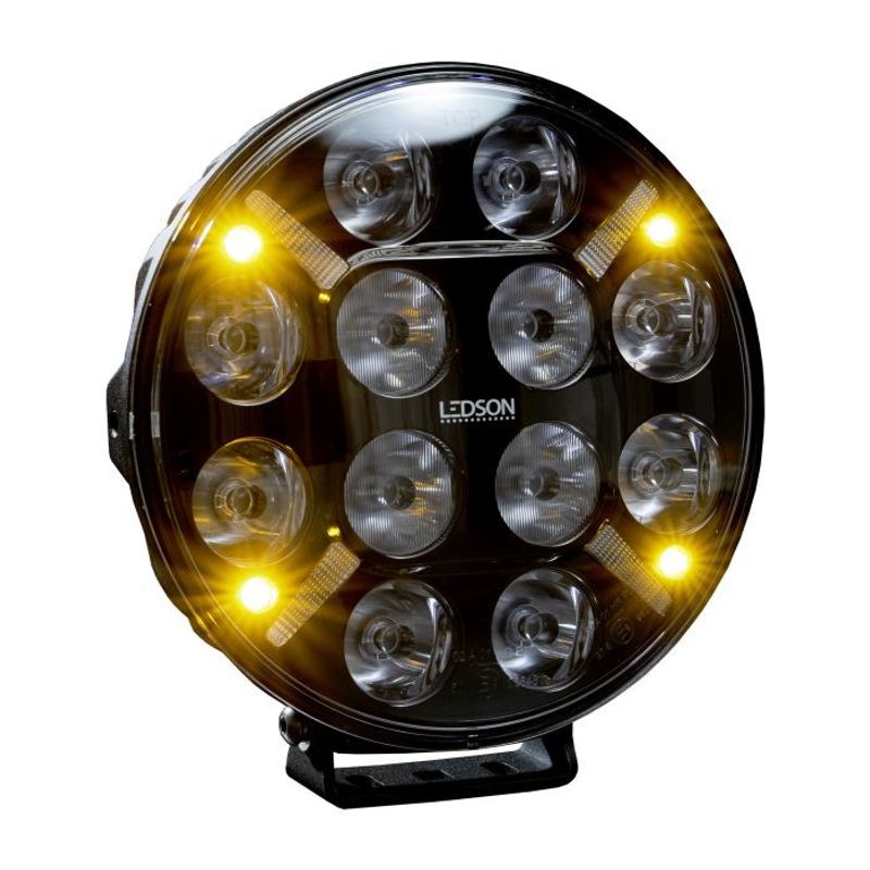 Pollux9+ Gen3 Strobe LED Extraljus 120W Powerboost (Driving / Spot Beam)