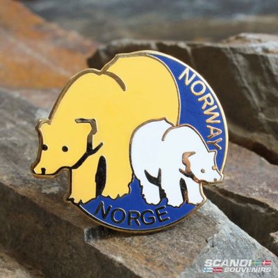 Pin: Large and little Icebear