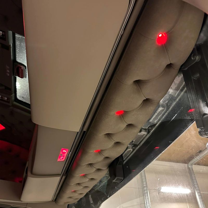 Knappstoppat solskydd Volvo FM(X)4B/5