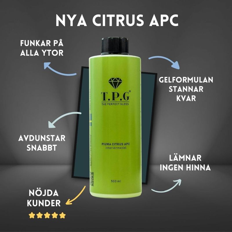 TPG Piuma Leather- APC Allrengöring | 500ml