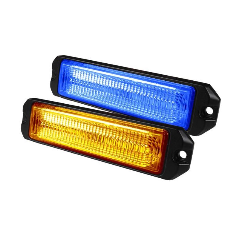 Astro6+ Blixtljus 12 LED orange och blå