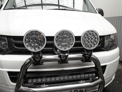 Rörfäste för LED-ramper och arbetsljus (Design I)