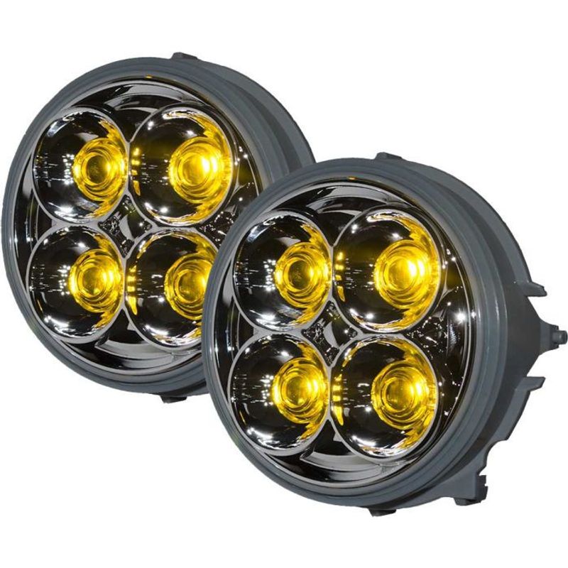 LEDSON DRL-insats för Scania 4 och R-serie (Gul, ett par)