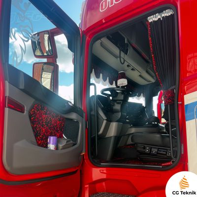 Scania Next Gen Dörrsidor: Bussplysch