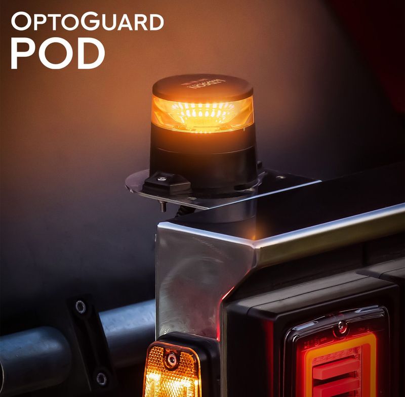 OptoGuard Pod mini rotella (orange/smoke)