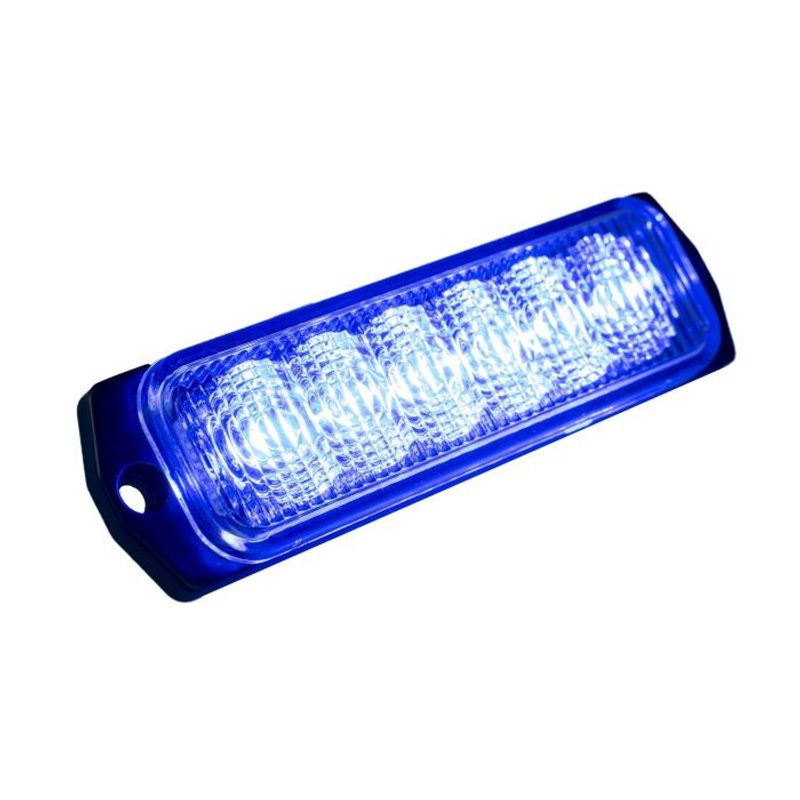 Blixtljus med 6 LED (ECE R65/R10)