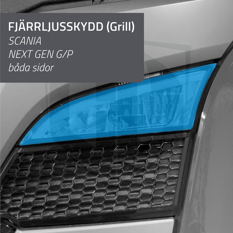Fjärrljusskydd Scania Next Generation P/G (grill)