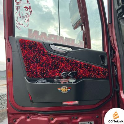 Volvo FH Dörrsidor: Bussplysch