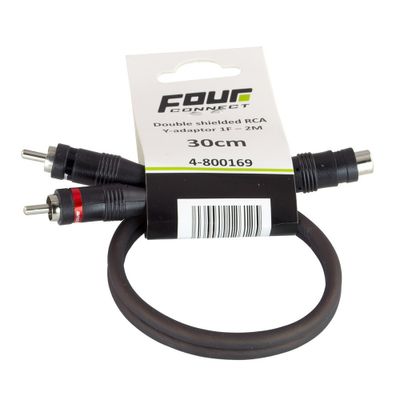 FOUR Connect 4-800169 Basic RCA-Y 1F–2M