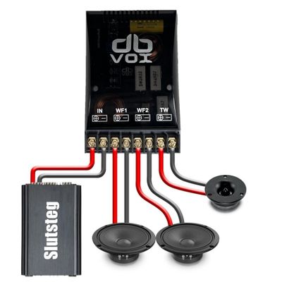 2-pack dB 2vägsfilter v2