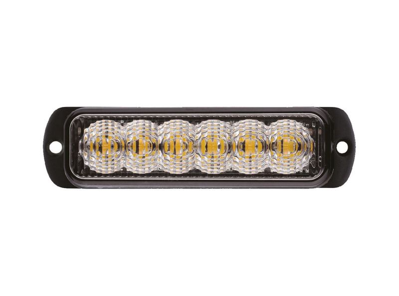 Blixtljus med 6 LED (ECE R65/R10)