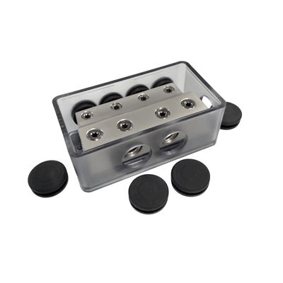FOUR 4-600440 STAGE 2 DISTRIBUTION BLOCK, 4X50MM2 TO 4X25MM2