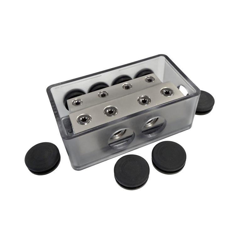 FOUR 4-600440 STAGE 2 DISTRIBUTION BLOCK, 4X50MM2 TO 4X25MM2