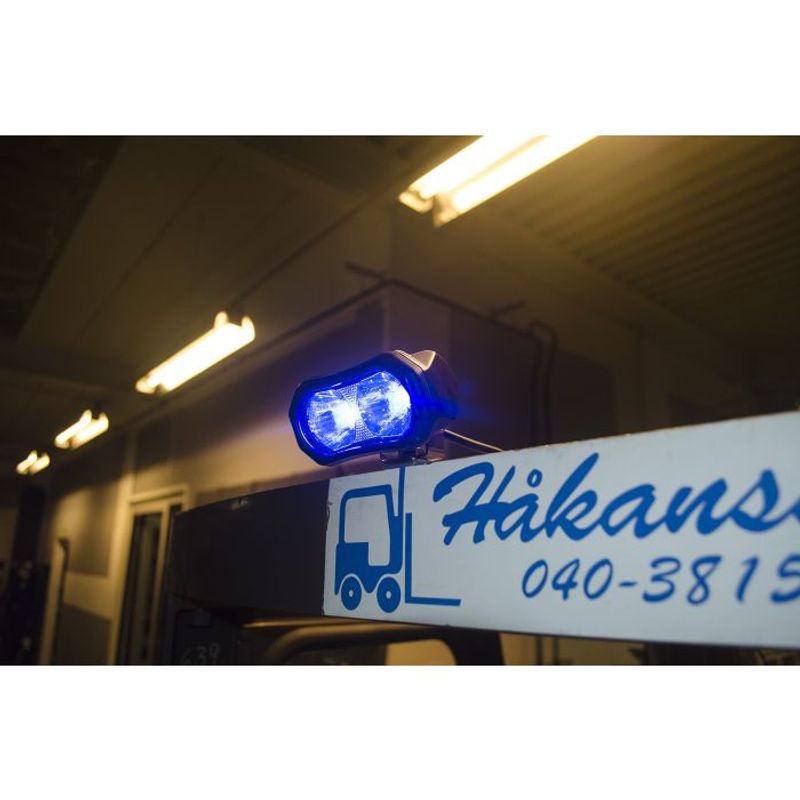 Bluespot för lagertruckar 6W (optiskt varningssystem, spot)