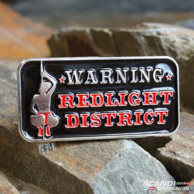Pin: Warning Redlight District