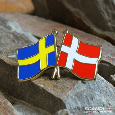 Pin: Flags SE - DK