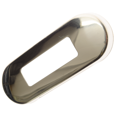 Rostfri, polerad stålram till positionslyktorna: 210131, 210132, 210133