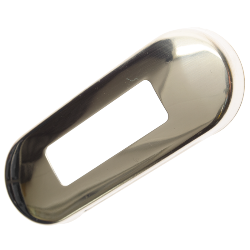 Rostfri, polerad stålram till positionslyktorna: 210131, 210132, 210133