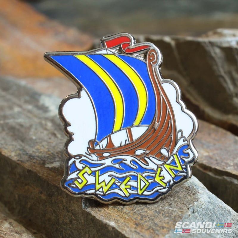 Pin: Swedish Vikingsship