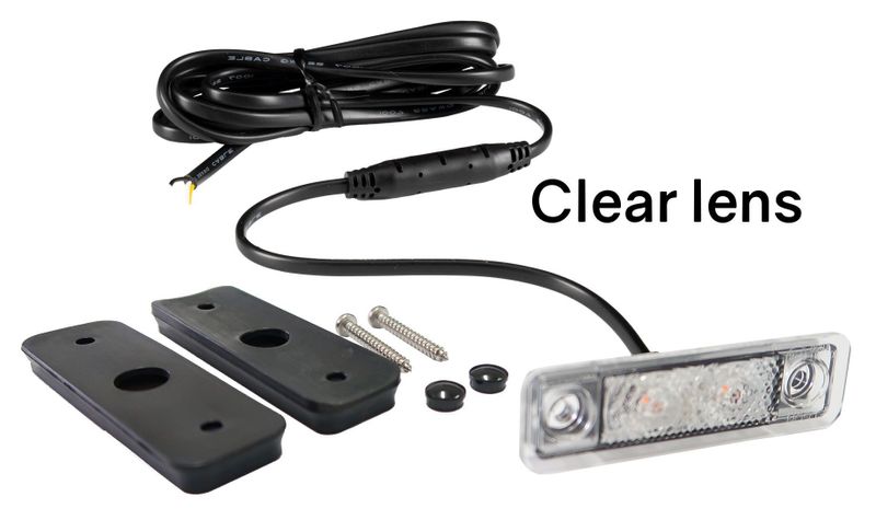 Astral+ positionsljus (Dual color, 24V)