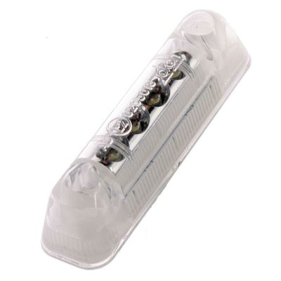 Transparent/rött positionsljus fr Jokon, 24V