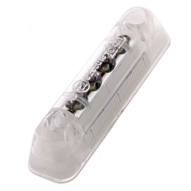 Transparent/rött positionsljus fr Jokon, 24V