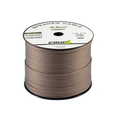 4Connect 4-SC2.50 högtalarkabel 2.5mmq OFCA 200m