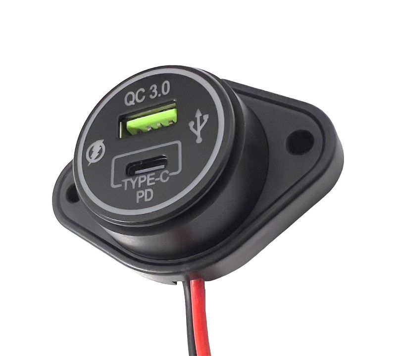 FOUR Connect 12/24V power socket