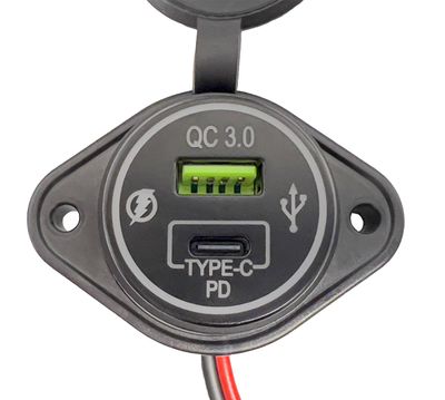 FOUR Connect 12/24V power socket