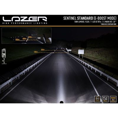 Lazer LED Sentinel Black