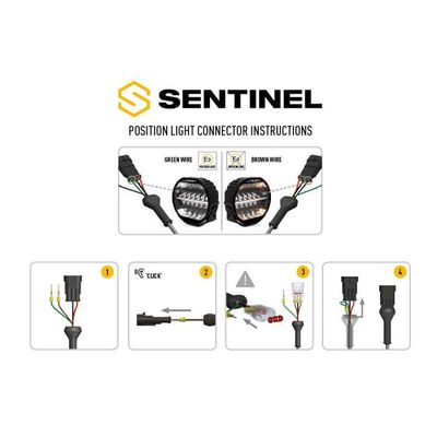 Lazer LED Sentinel Black