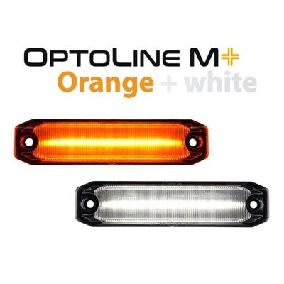 OptoLine M+ positionsljus (Vit + Orange)