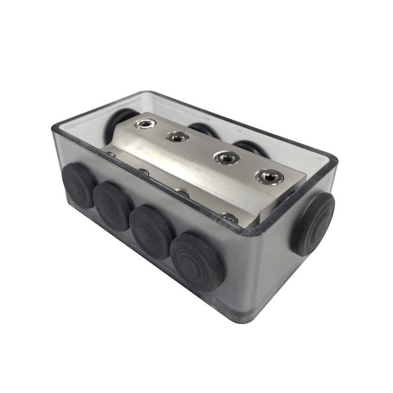 FOUR 4-600440 STAGE 2 DISTRIBUTION BLOCK, 4X50MM2 TO 4X25MM2