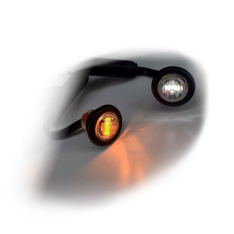 Pearl+ punktbelysning (vit/orange)