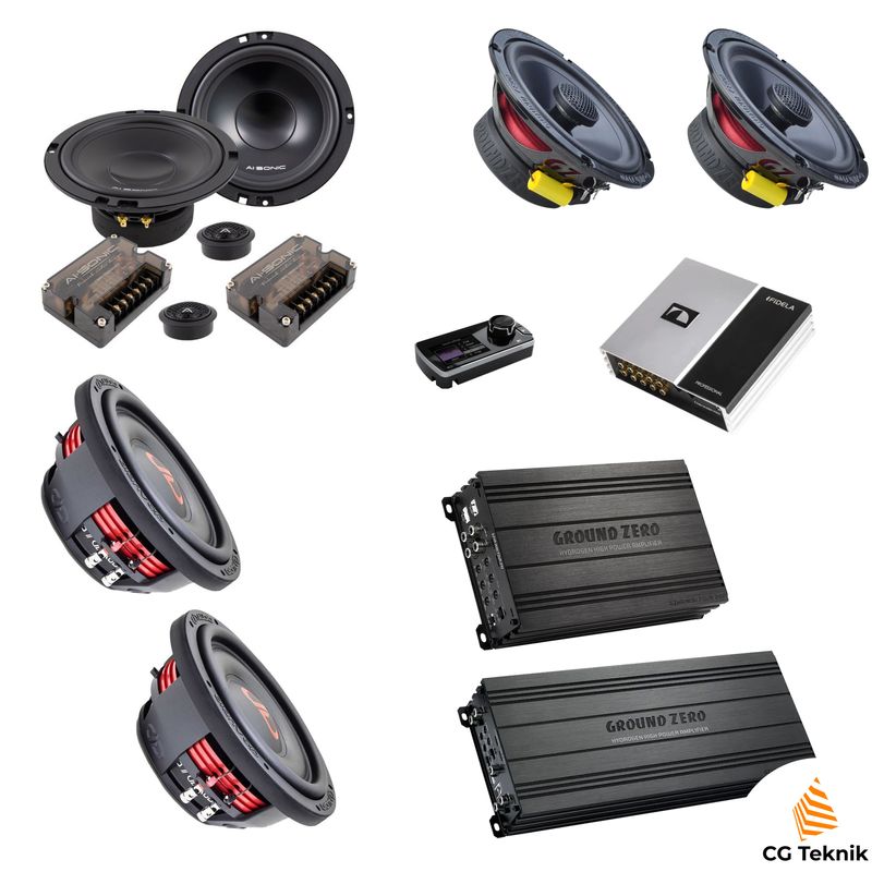 Scania Next Gen R/S Ljudpaket: Steg 2 Slim Smart Dash