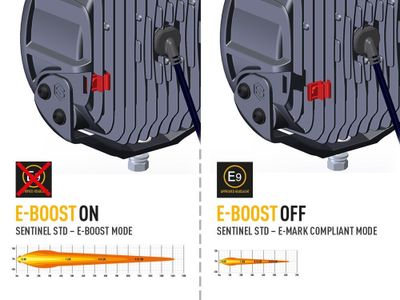 Lazer LED Sentinel Chrome