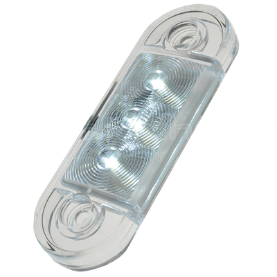 E-märkt, utanpåliggande och supertunn positionslykta