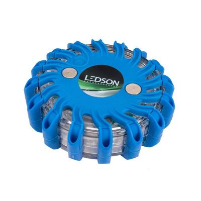 Varningspuck LED (orange/blå)