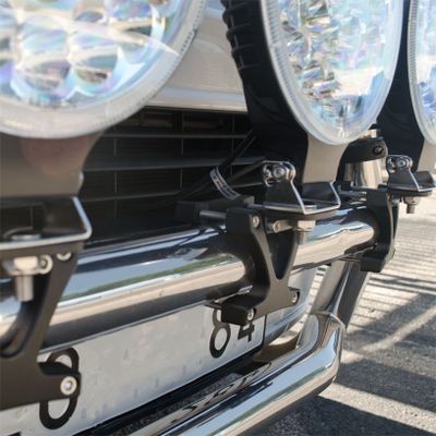 Rörfäste för LED-ramper och arbetsljus (Design I)