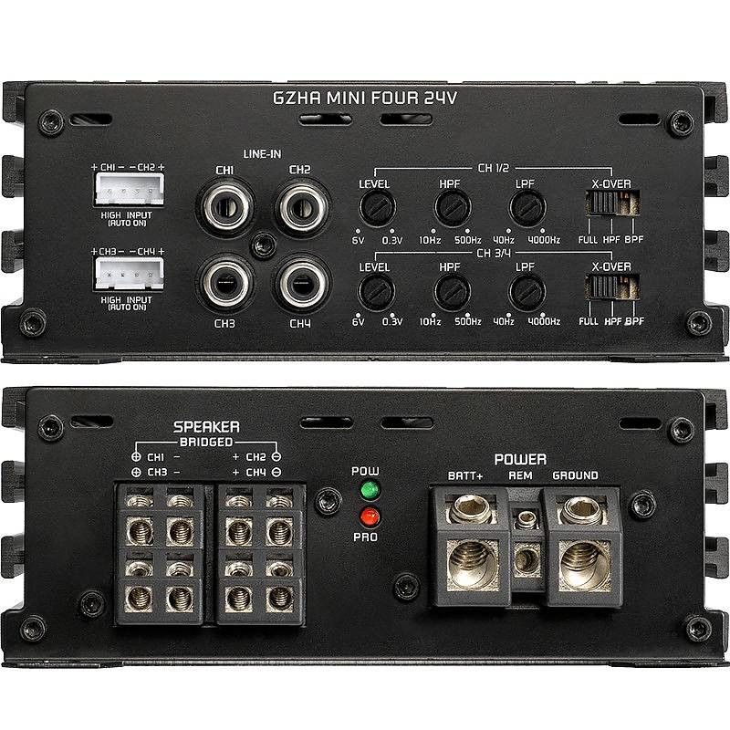 Ground Zero GZHA mini FOUR 24V