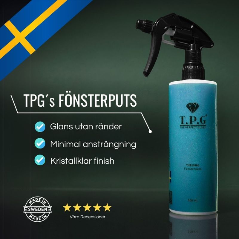 TPG Turismo - Fönsterputs 500ml